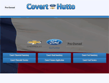 Tablet Screenshot of coverthutto.com